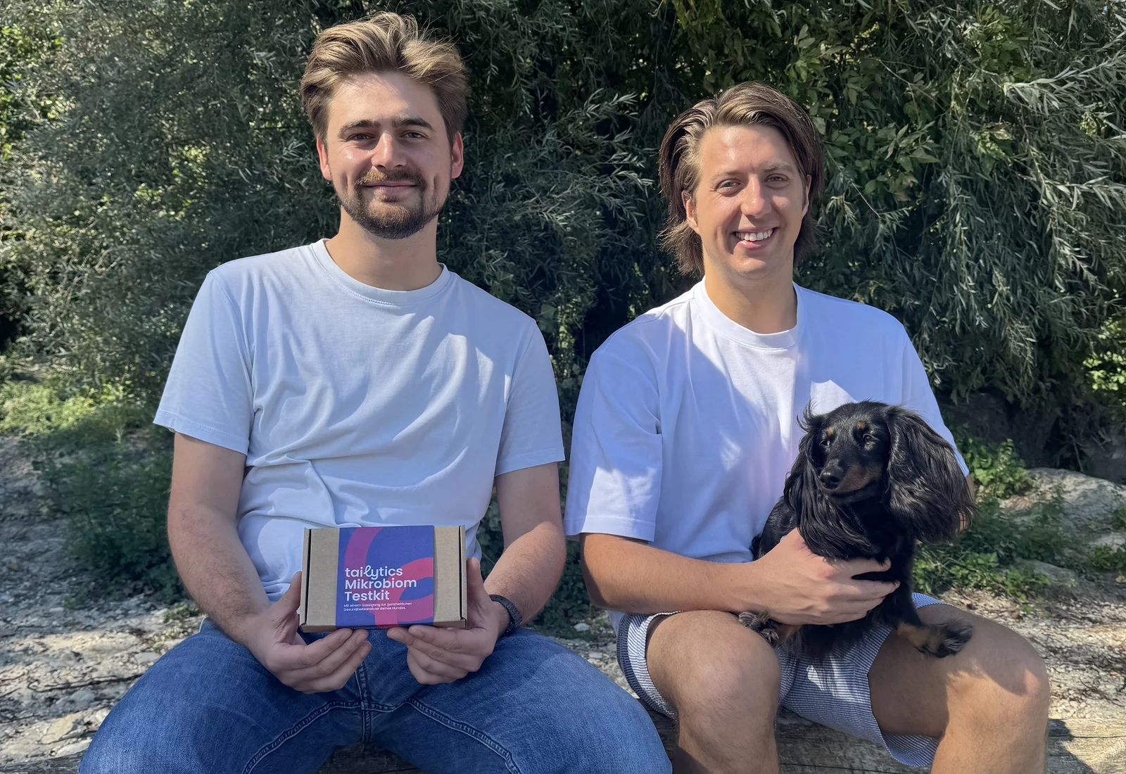 Moritz, Philipp und Pippi mit dem Tailytics Mikrobiom-Testkit
